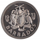 Barbados 2 Dollars Barbados Corallo 1973 Unc